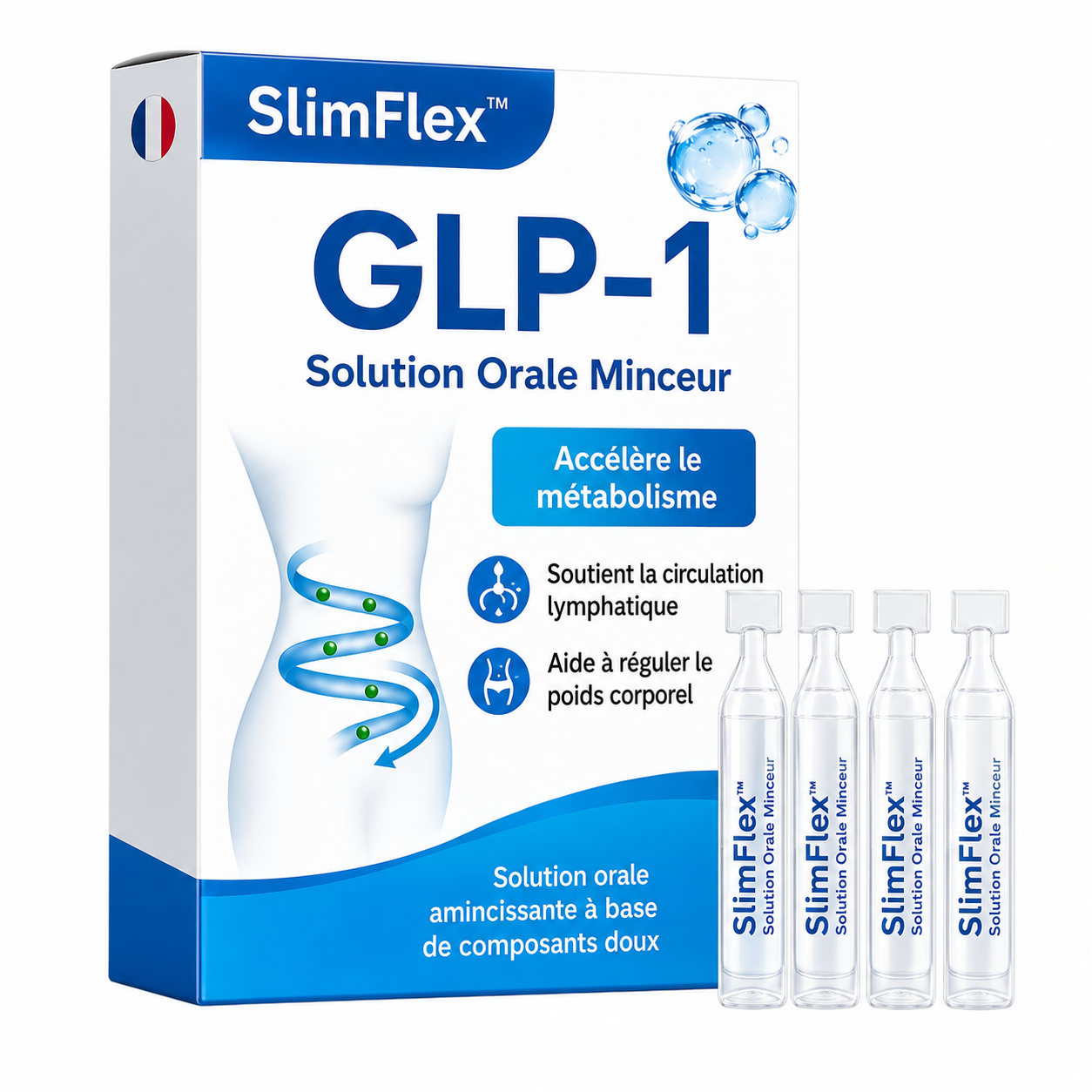 SlimFlex™ Solution Orale Minceur GLP-1 | Élimine le poids, améliore votre santé et soulage vos articulations en 10 minutes!