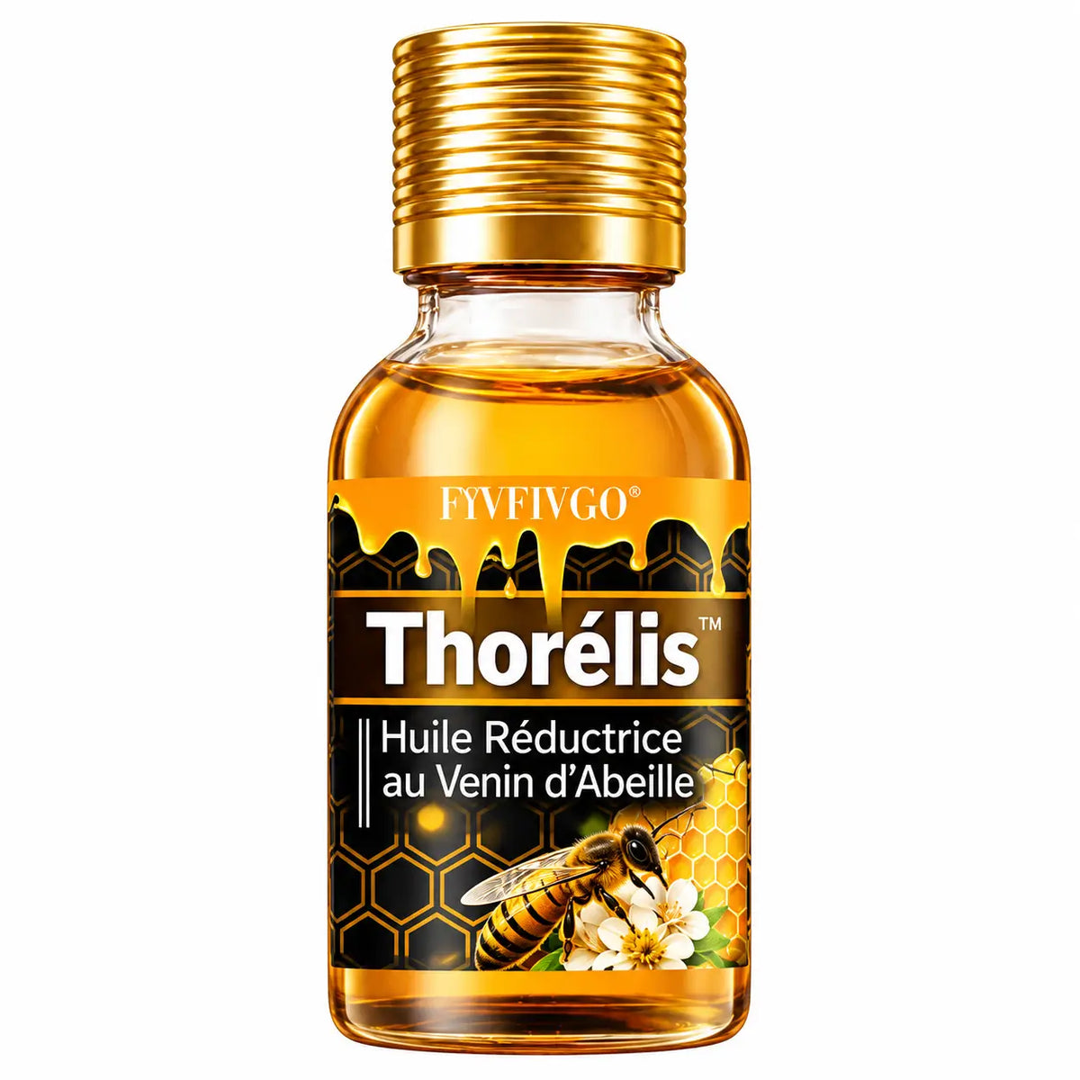 Thorélis™ Huile Réductrice au Venin d’Abeille | Réduit la graisse des pectoraux en 2 minutes !