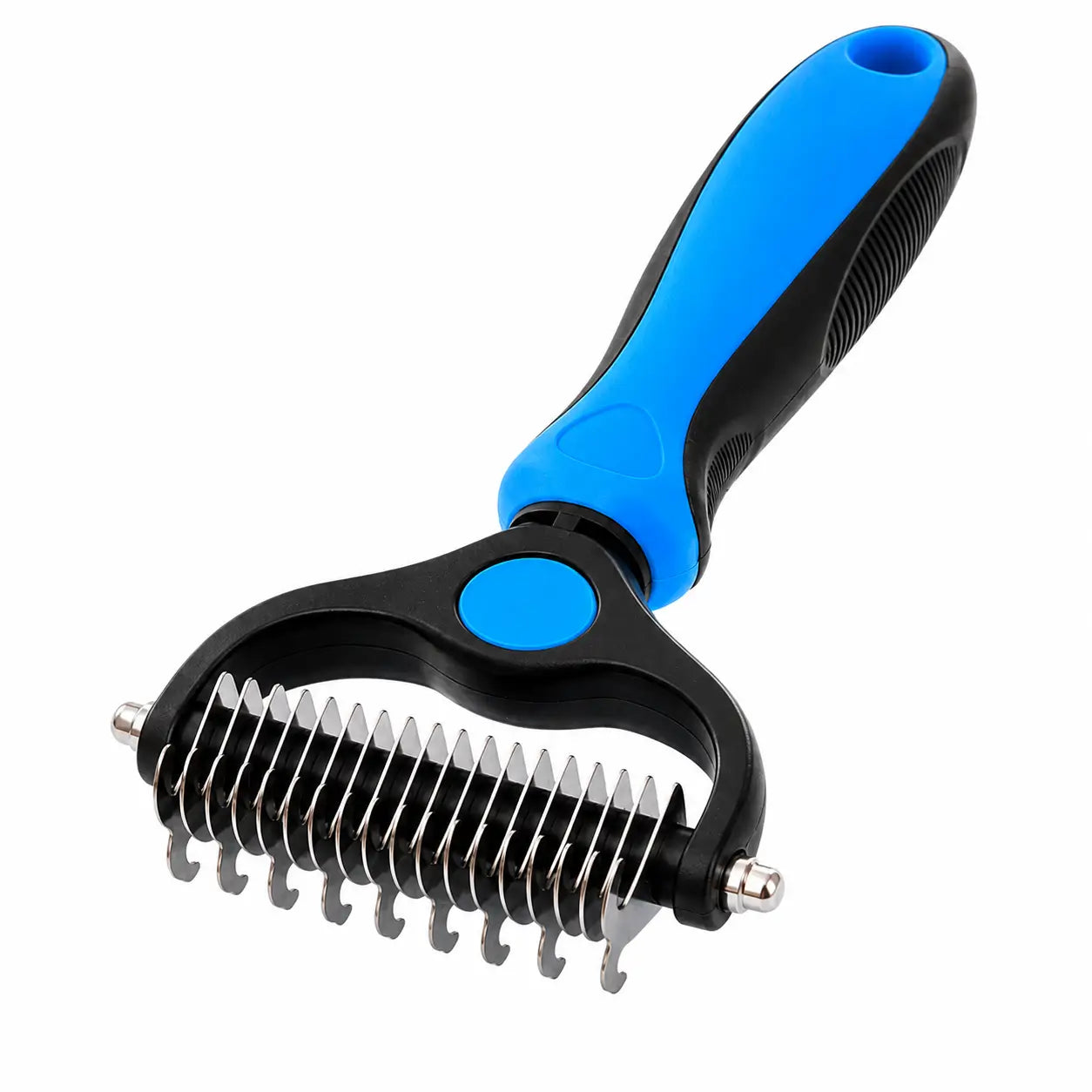 PoilZen™ Brosse Anti-Poils & Démêlage 2-en-1 | Retirez les poils morts sans douleur et apaisez le toilettage dès la première séance !