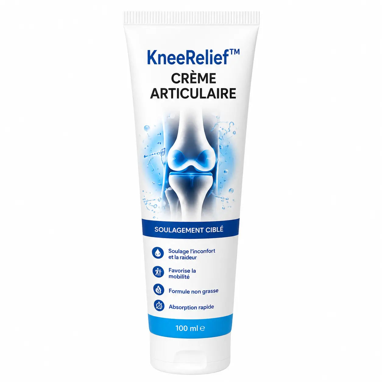 KneeRelief™ Crème Articulaire | Soulage vos douleurs articulaires en 3 minutes chrono !