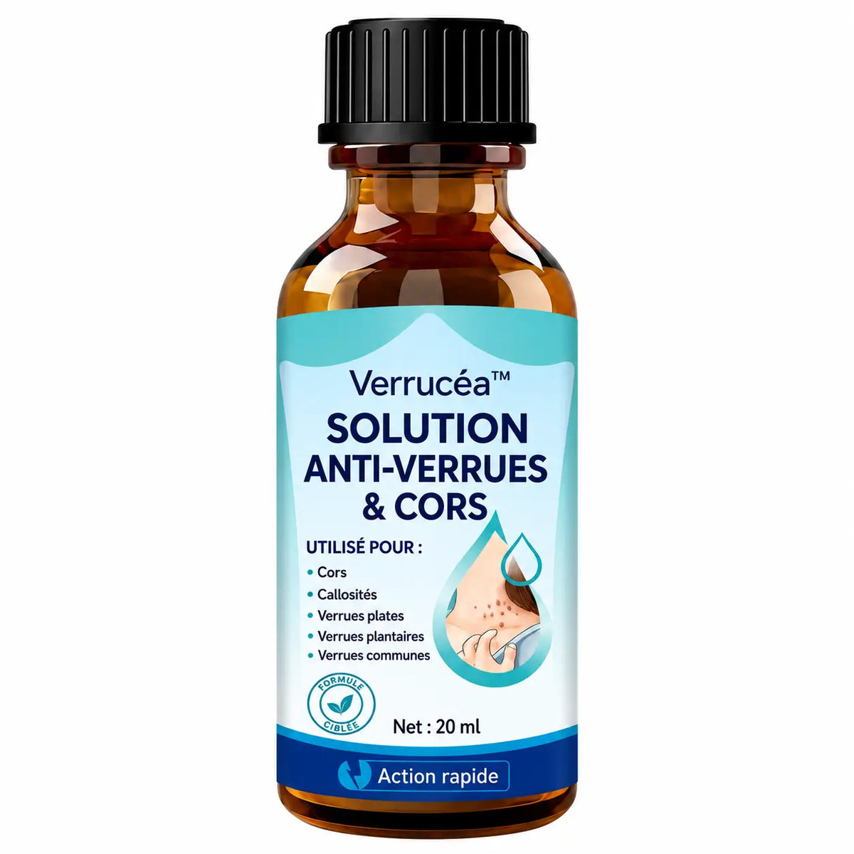 Verrucéa™ Solution Anti-Verrues & Cors | Élimine les verrues tenaces en 7 jours, sans douleur ni cryothérapie !