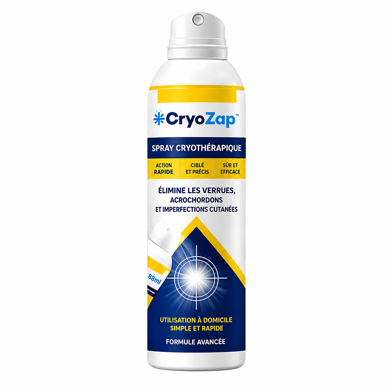 CryoZap™ Spray Cryothérapique | Éradiquez 98% de vos verrues et acrochordons en seulement 7 jours !
