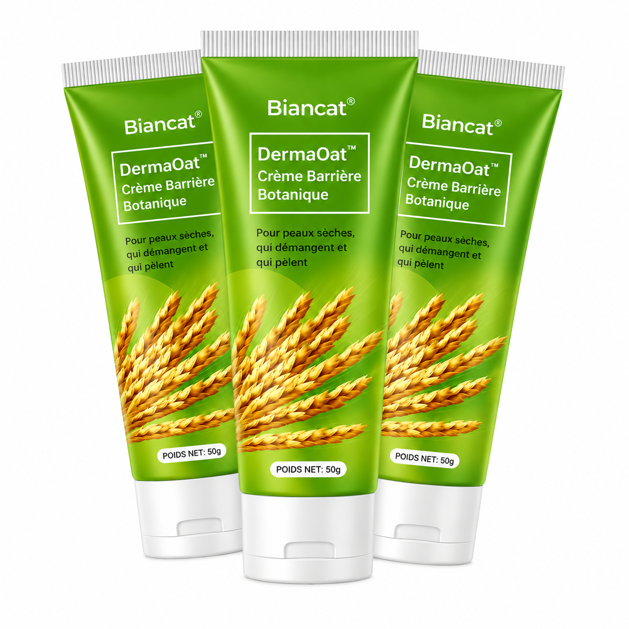 DermaOat™ Crème Barrière à l’Avoine | Apaisez les démangeaisons, rougeurs et plaques sèches dès les premières applications