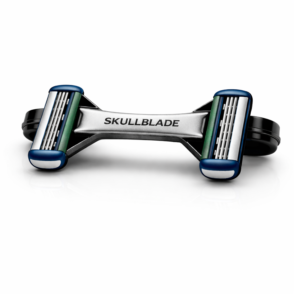 SkullBlade™ Rasoir Crânien | Rasez votre tête parfaitement lisse en 90 secondes sans effort !