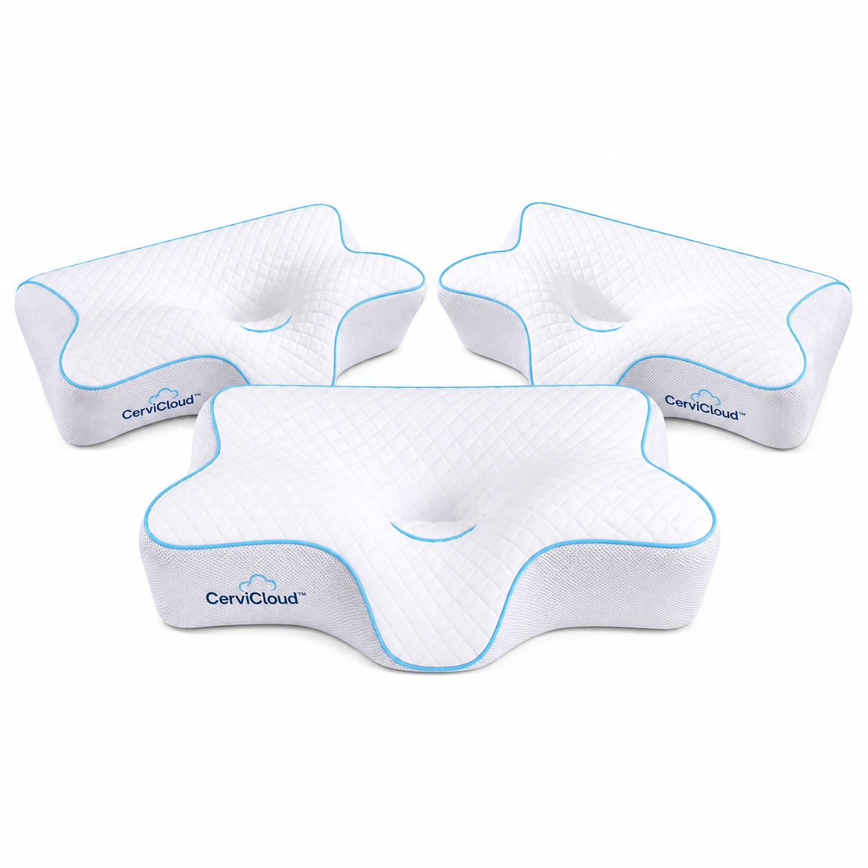 CerviCloud™ Oreiller Cervical Ergonomique | Élimine les douleurs cervicales dès la première nuit!
