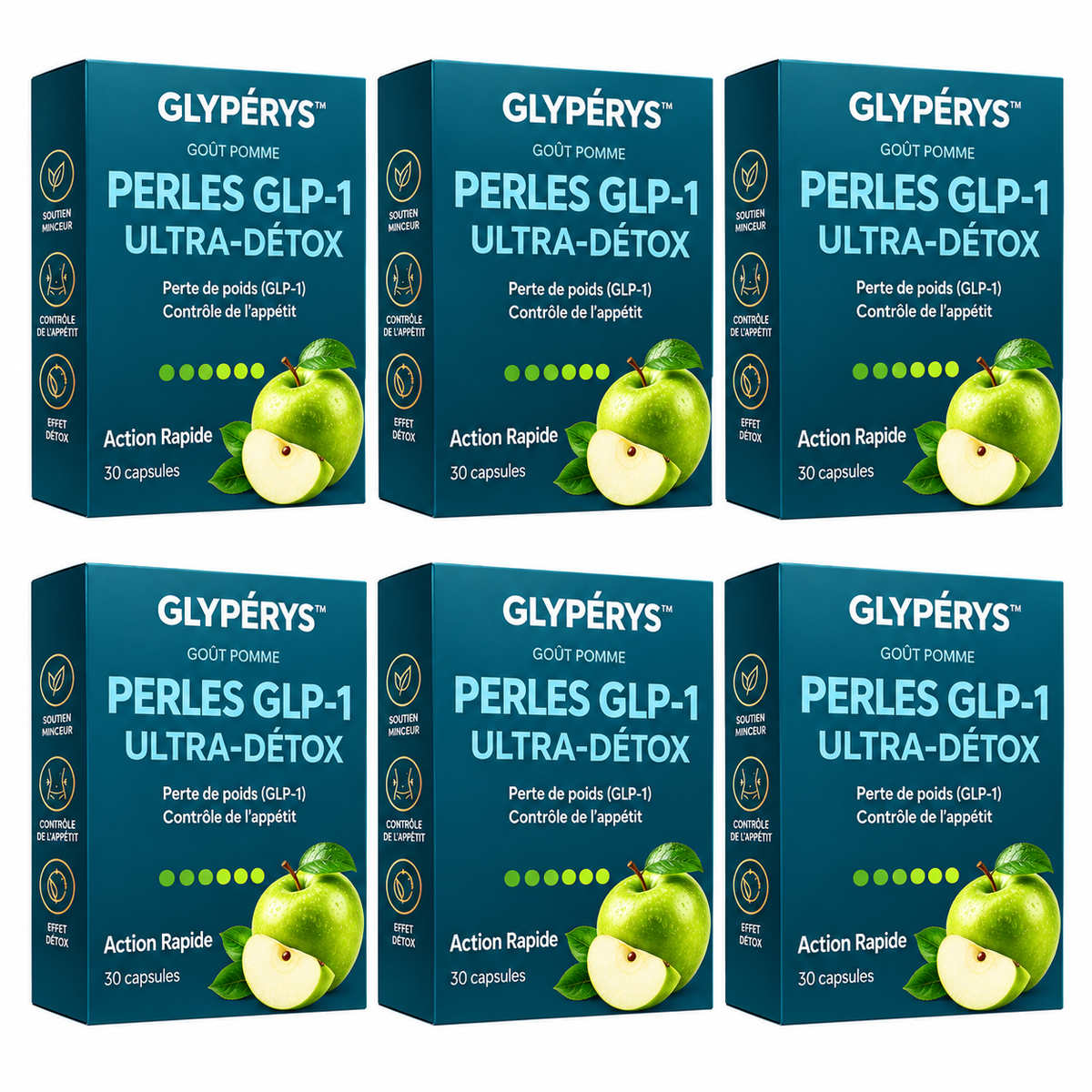 Glypérys™ Perles GLP-1 Ultra-Détox | Élimine les toxines et fait perdre du poids en 10 minutes!