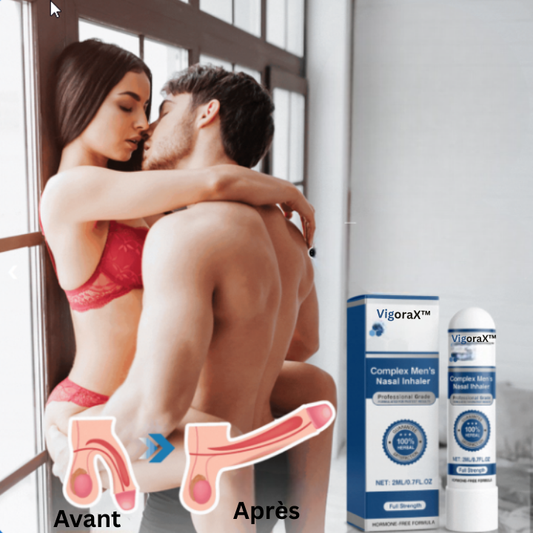 VigoraX™ Inhalateur Érecteur Instantané | Déclenche des érections dures comme l’acier en 5 minutes – sans pilules!