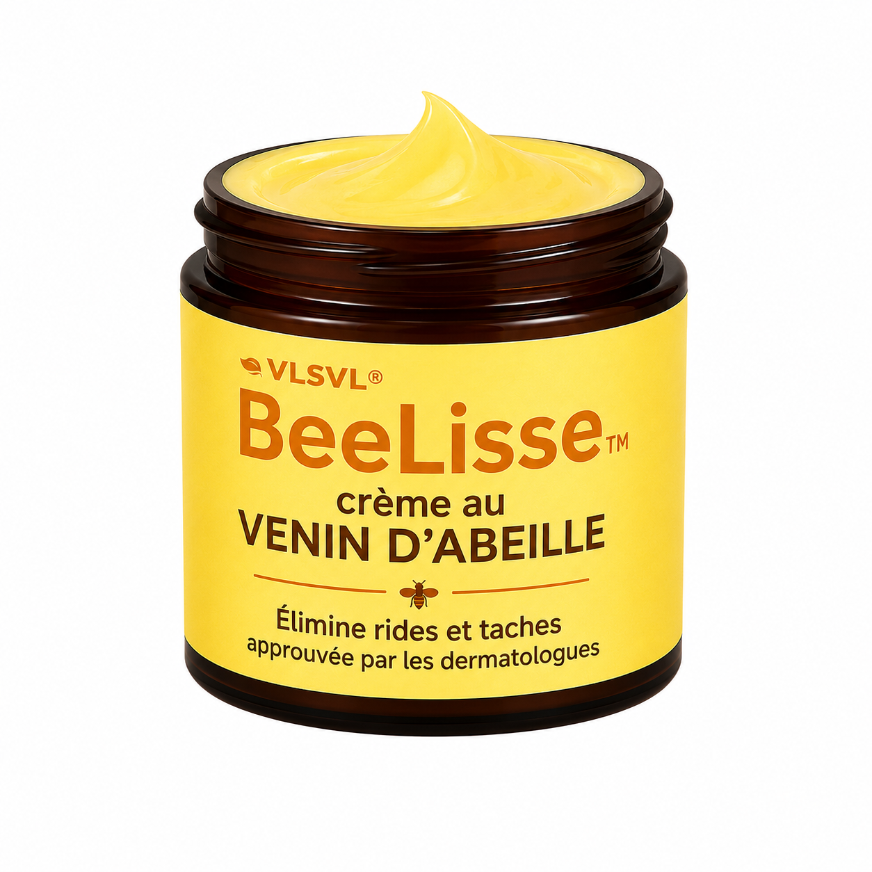 BeeLisse™ Crème au Venin d’Abeille | Élimine rides et taches en 3 minutes – approuvé par les dermatologues!