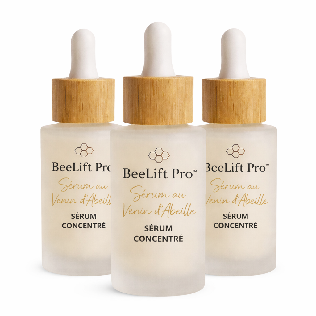 BeeLift Pro™ Sérum au Venin d’Abeille | Raffermit la peau et atténue les rides en 17 minutes !