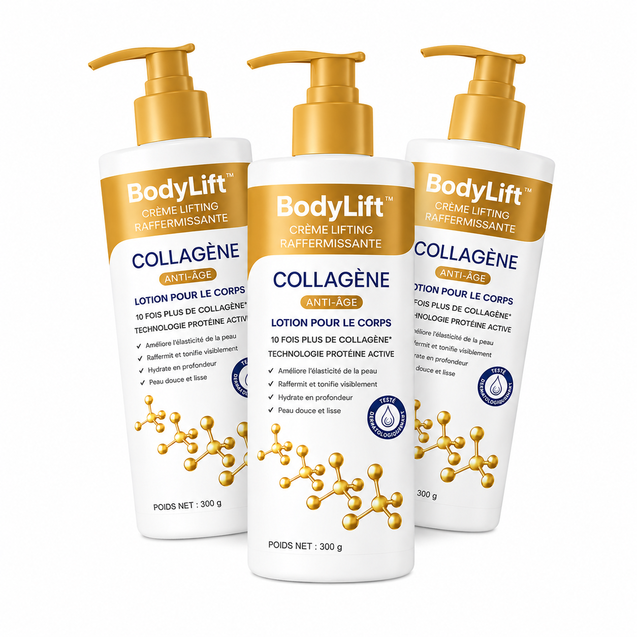 BodyLift™ Crème Lifting Raffermissante | Peau plus ferme, plus lisse et effet lift visible en 24h chrono !