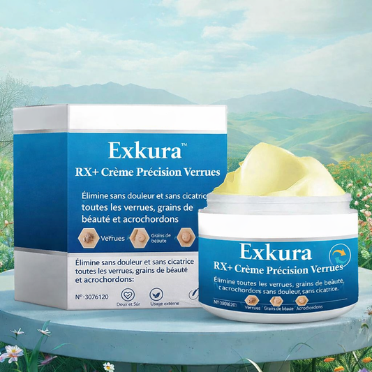 Exkura™ Crème Anti-Imperfections | Faites disparaître verrues, taches et kystes en 3 minutes !