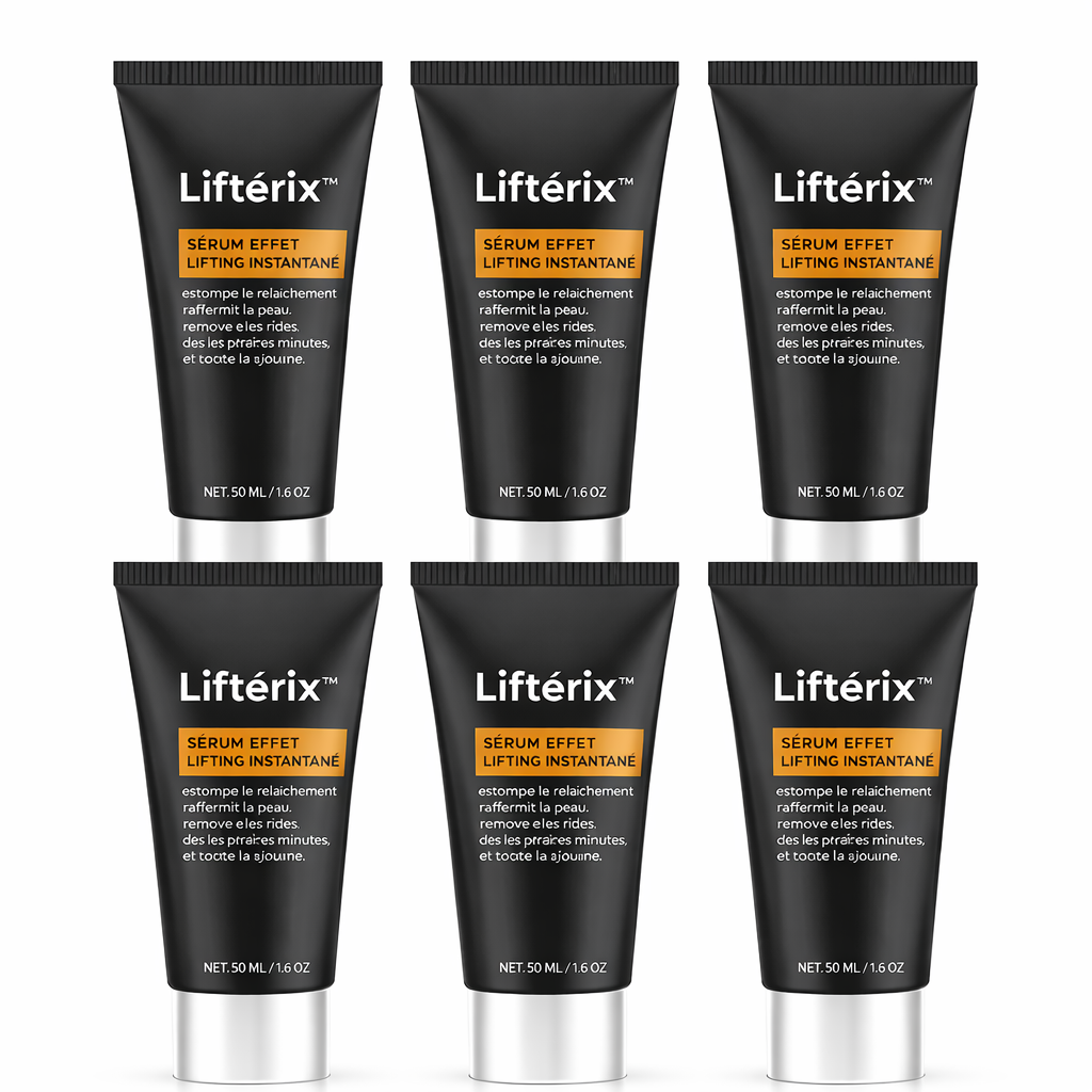 Liftérix™ Sérum Effet Lifting Instantané | Lissez vos rides en 7 minutes !