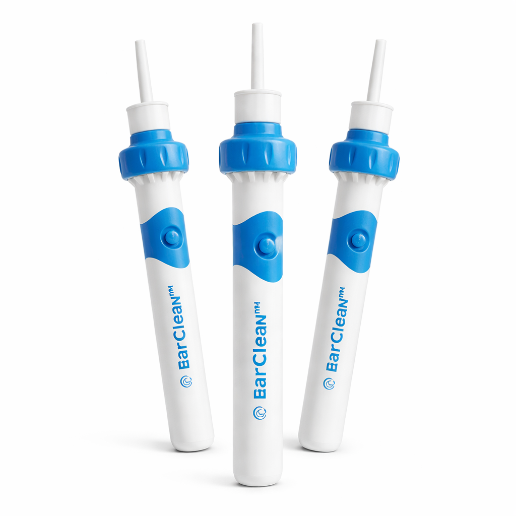 EarClean™ Éliminateur de Cérumen | Éliminez jusqu’à 95 % du cérumen en 60 secondes !
