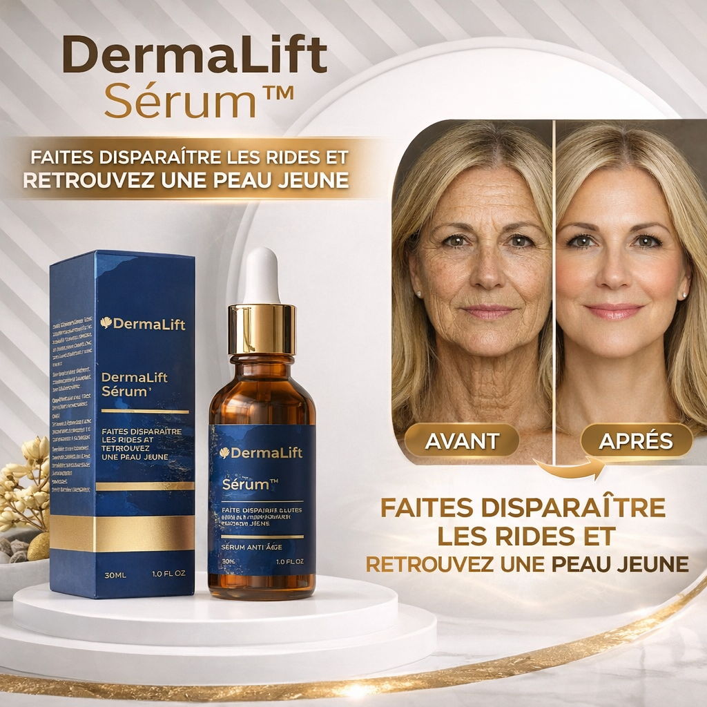 DermaLift Sérum™ | Lisse les rides et raffermit la peau en 15 heures !