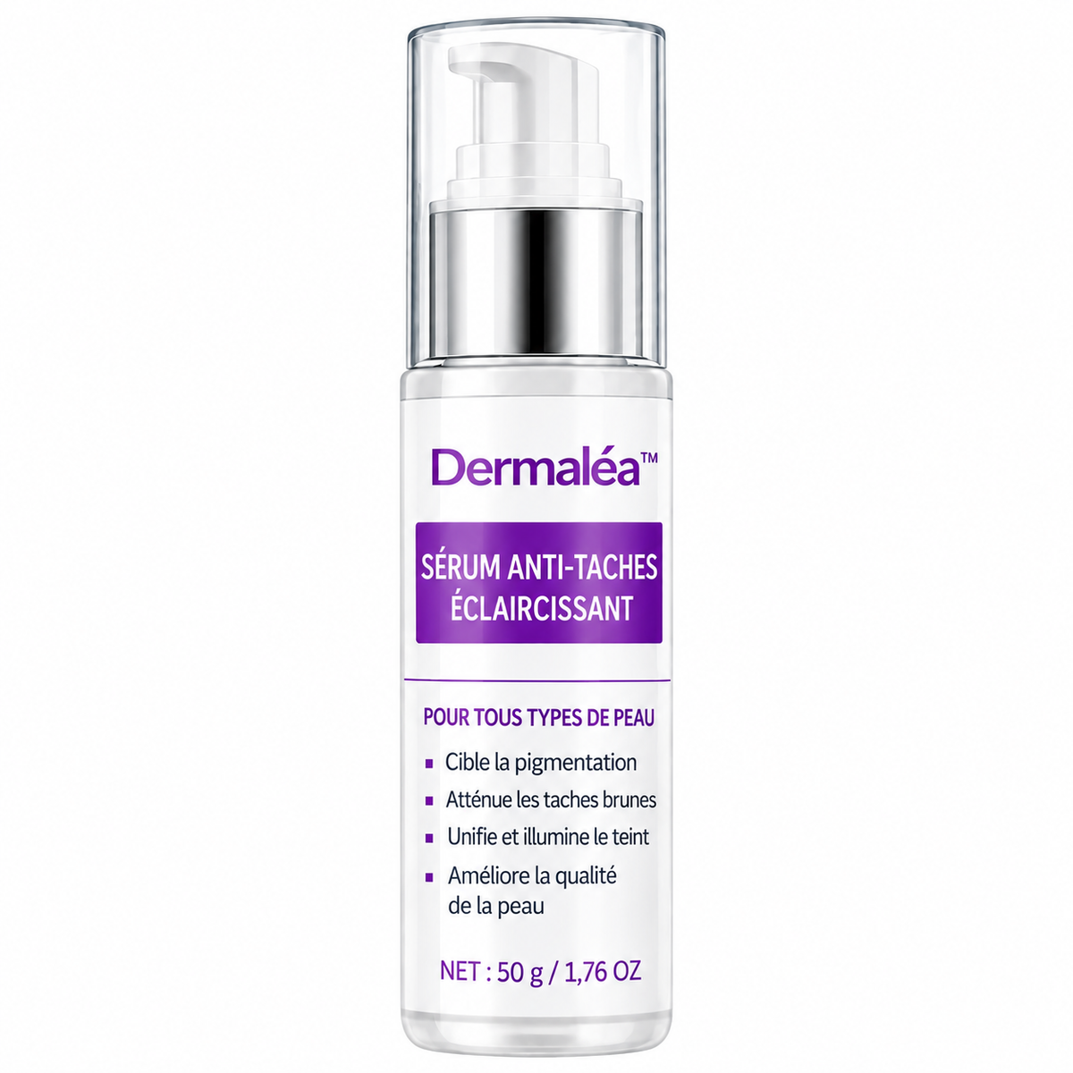 Dermaléa™ Sérum Anti-Taches Éclaircissant | Effacez vos taches brunes en 72 heures chrono !