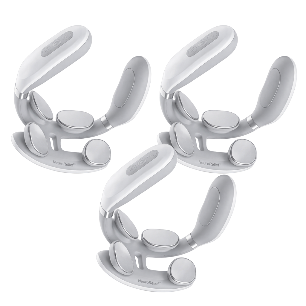 NeuroRelief™ Masseur Cervical Neurologique | Apaisez vos nerfs et relâchez vos tensions profondes en 10 minutes par jour !
