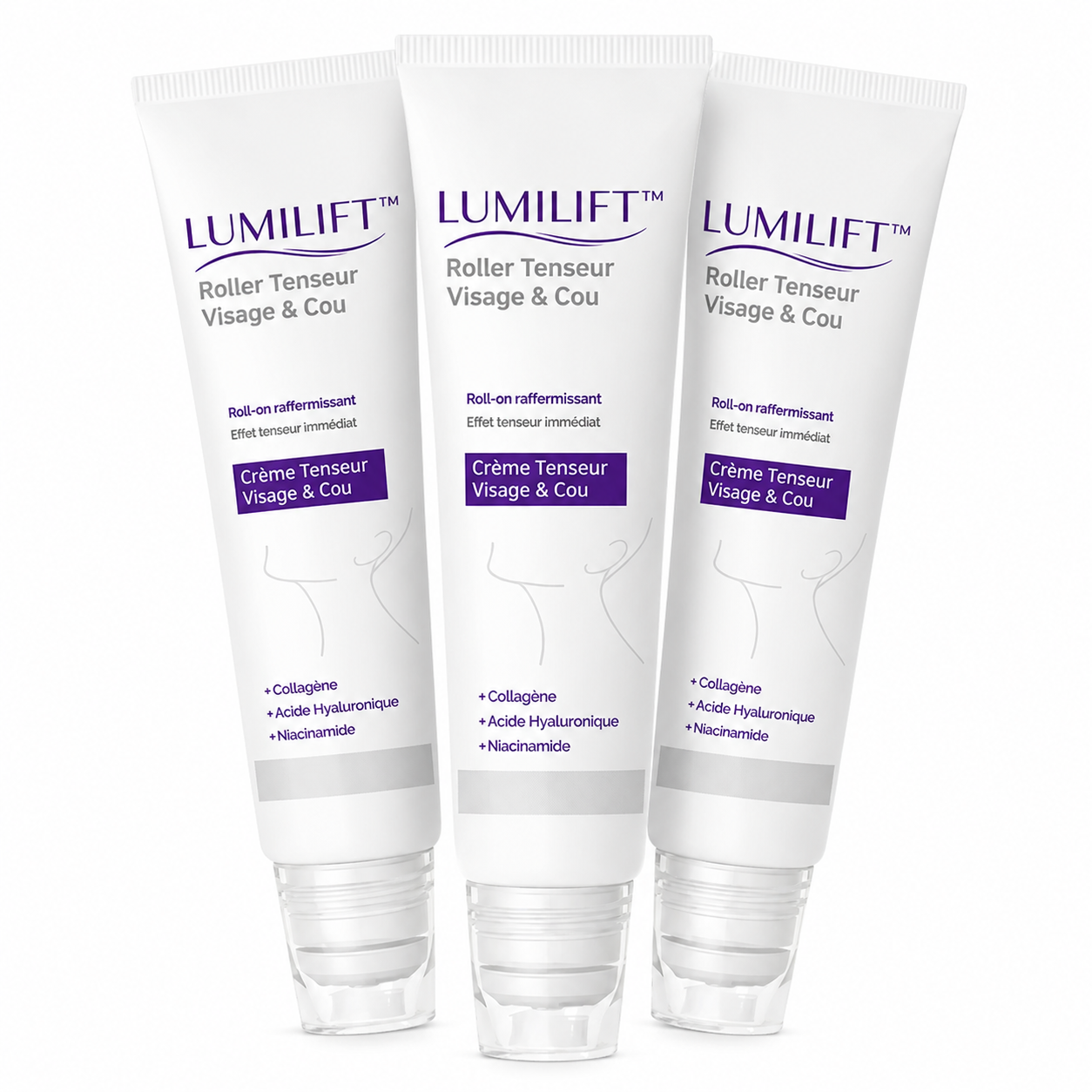 LumiLift™ Roller Tenseur Visage & Cou | Efface vos rides et lifte votre peau en 3 minutes chrono !