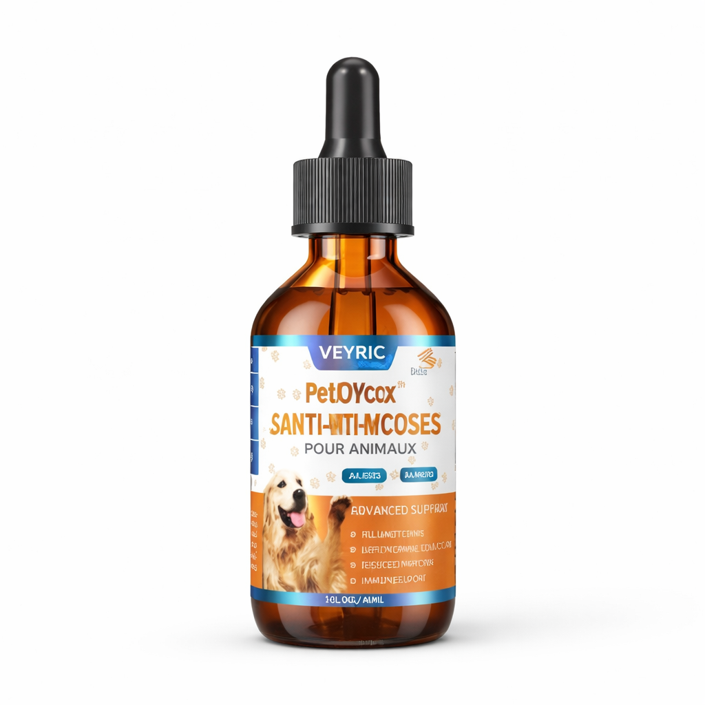 PetMycox™ Soin Anti-Mycoses pour Animaux | Stoppez grattage et léchage en quelques jours !