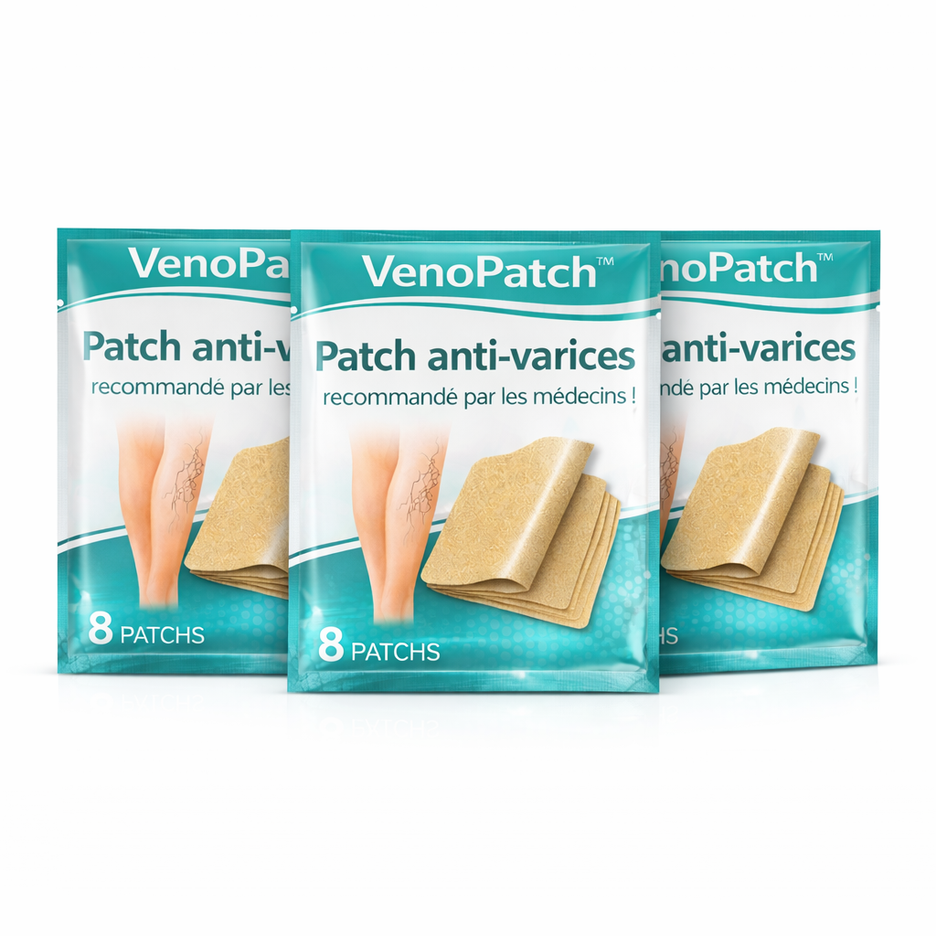 VenoPatch™ Patch Anti-Varices | Faites disparaître varices et douleurs de jambes en 3 minutes !