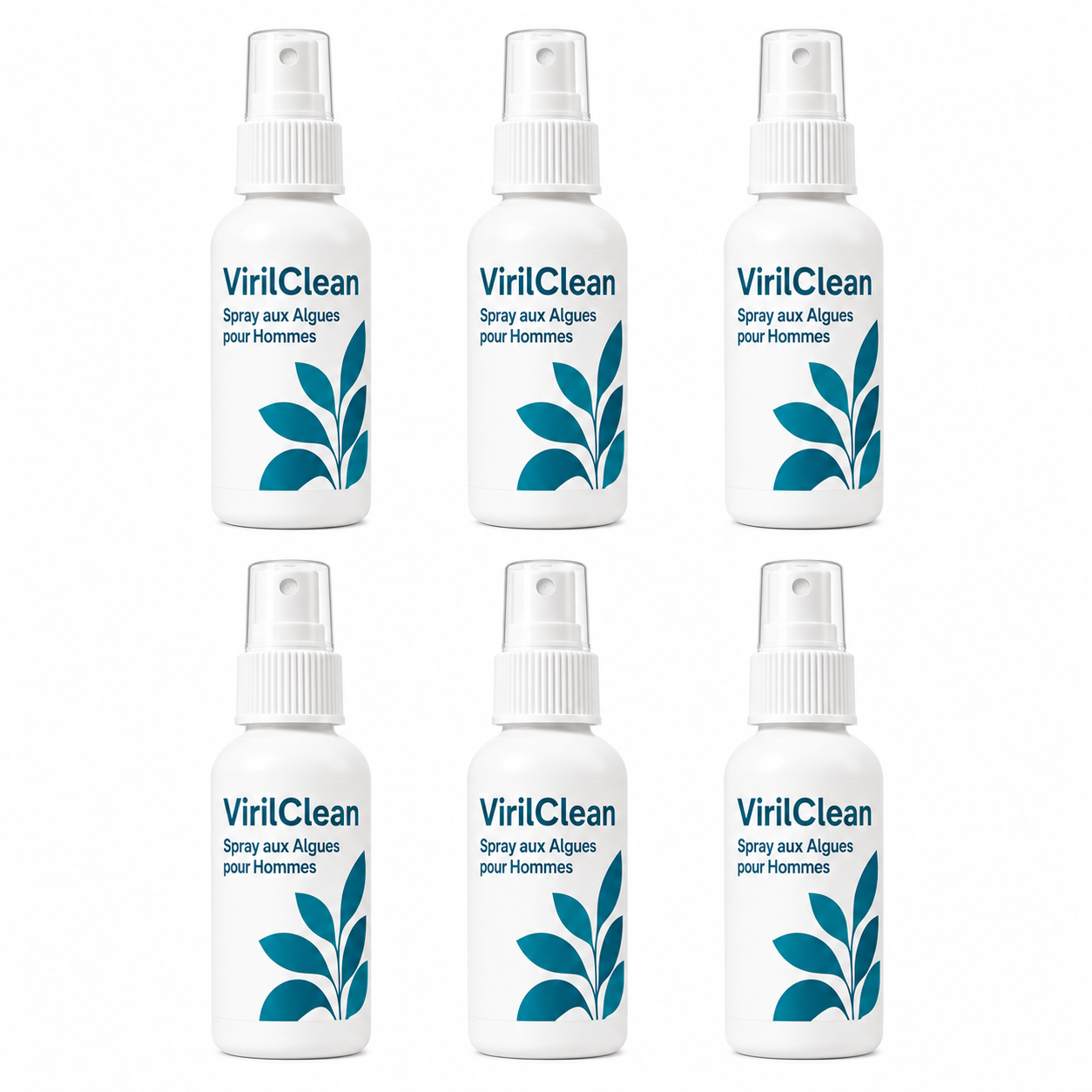 VirilClean Vaporisateur aux algues pour l’érection | Érections dures comme du roc en 43 secondes !