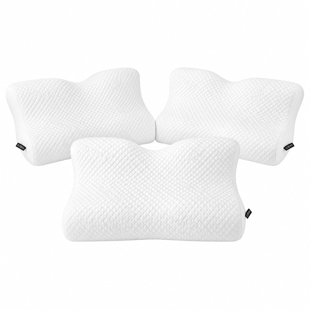 DormiPosture™ Oreiller Ergonomique | Soutient nuque, épaules et colonne pour un sommeil profond sans douleur !