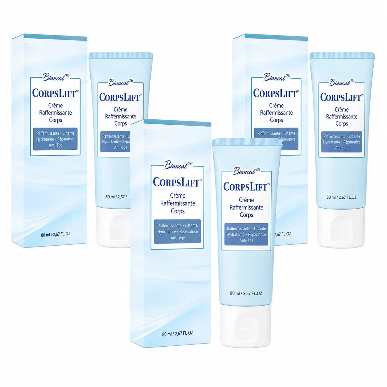 CorpsLift™ Crème Raffermissante Corps | Retendez la peau relâchée et retrouvez un corps plus ferme en 7 jours !