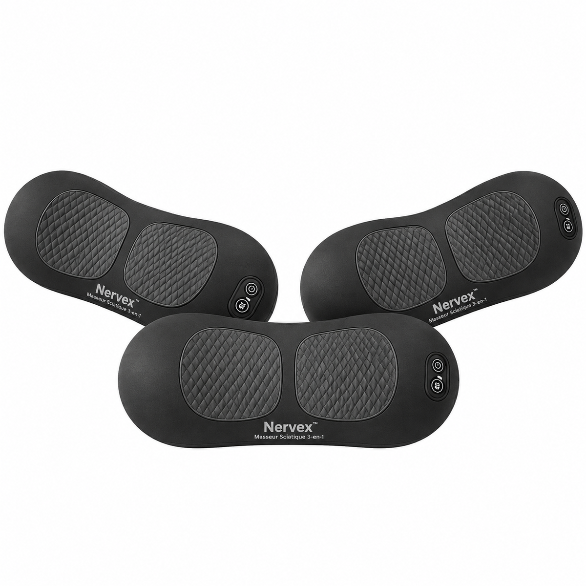 Nervex™ Masseur Sciatique 3-en-1 | Stoppez la sciatique et libérez votre dos en 5 minutes par jour !