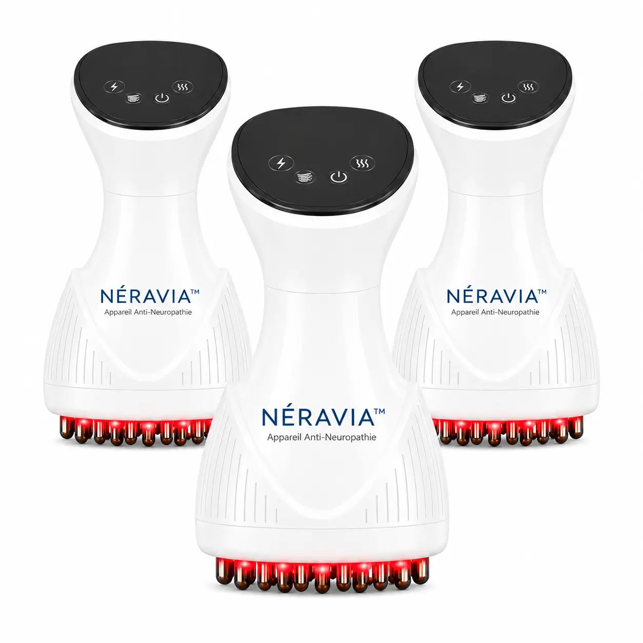 Néravia™ Appareil Anti-Neuropathie | Éliminez brûlures et picotements en 3 minutes !