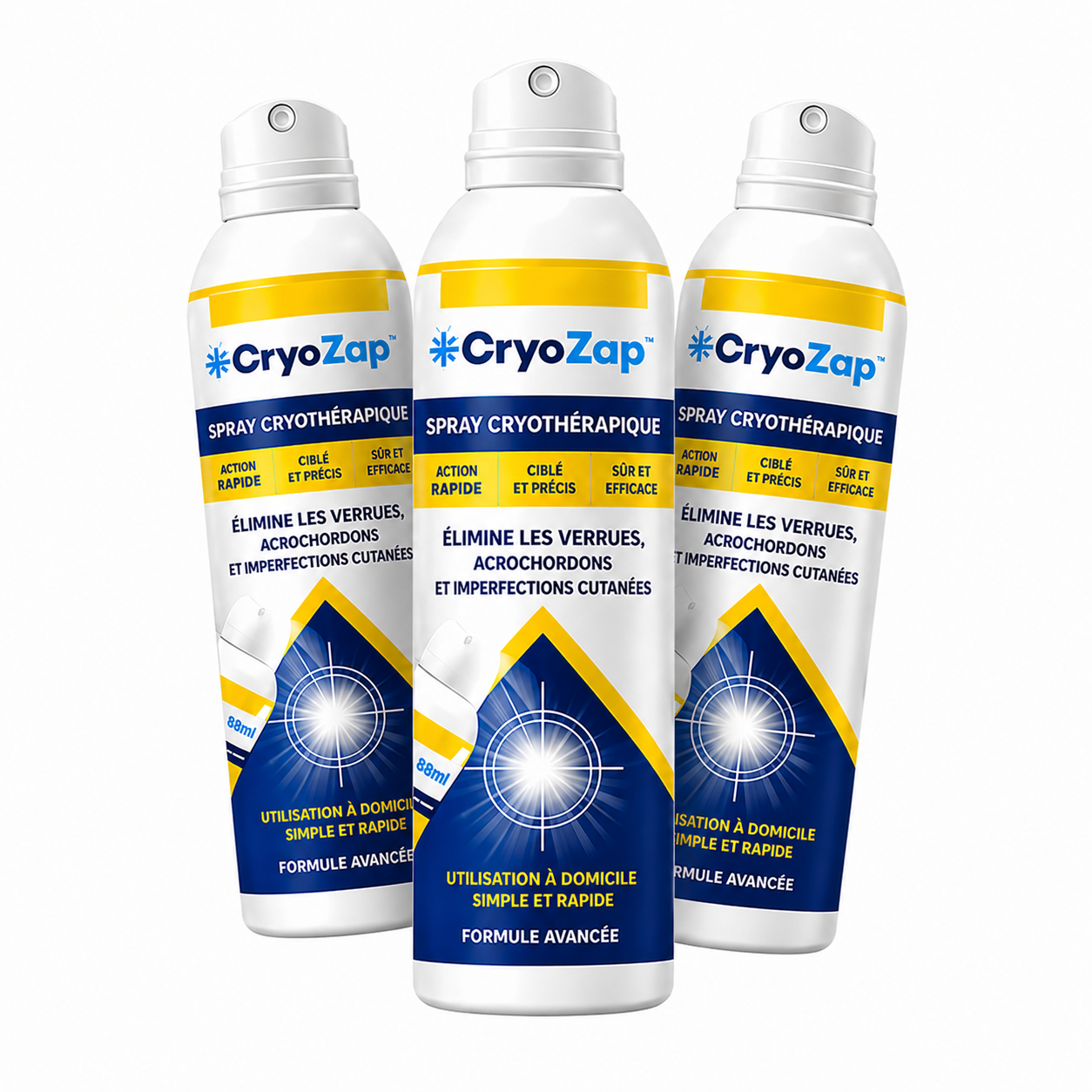 CryoZap™ Spray Cryothérapique | Éradiquez 98% de vos verrues et acrochordons en seulement 7 jours !