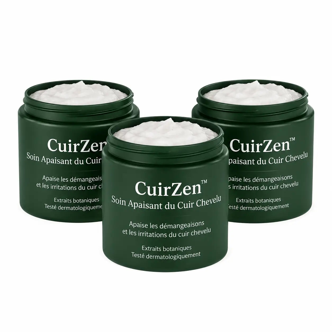 CuirZen™ Soin Apaisant du Cuir Chevelu | Apaise le cuir chevelu et élimine le psoriasis du cuir chevelu !
