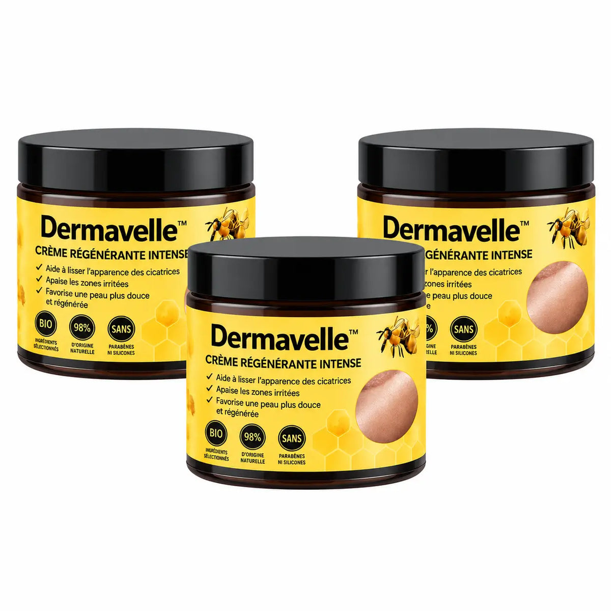 Dermavelle™ Crème Régénérante Intense | Répare et raffermit votre peau en 10 minutes !