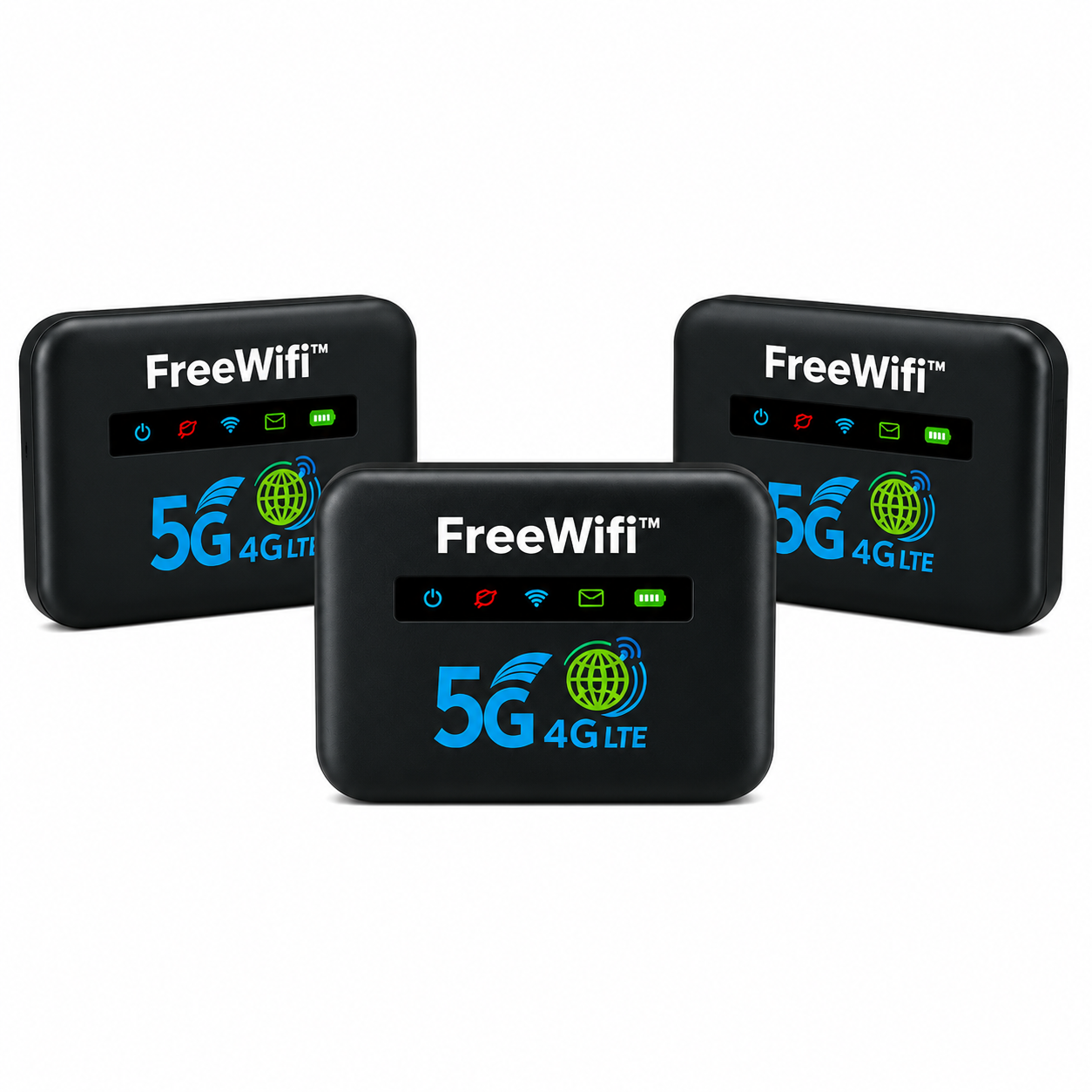 FreeWifi™ Routeur WiFi Mondial | Internet 4G/5G dans 196 pays en 5 secondes chrono, sans surcoût !