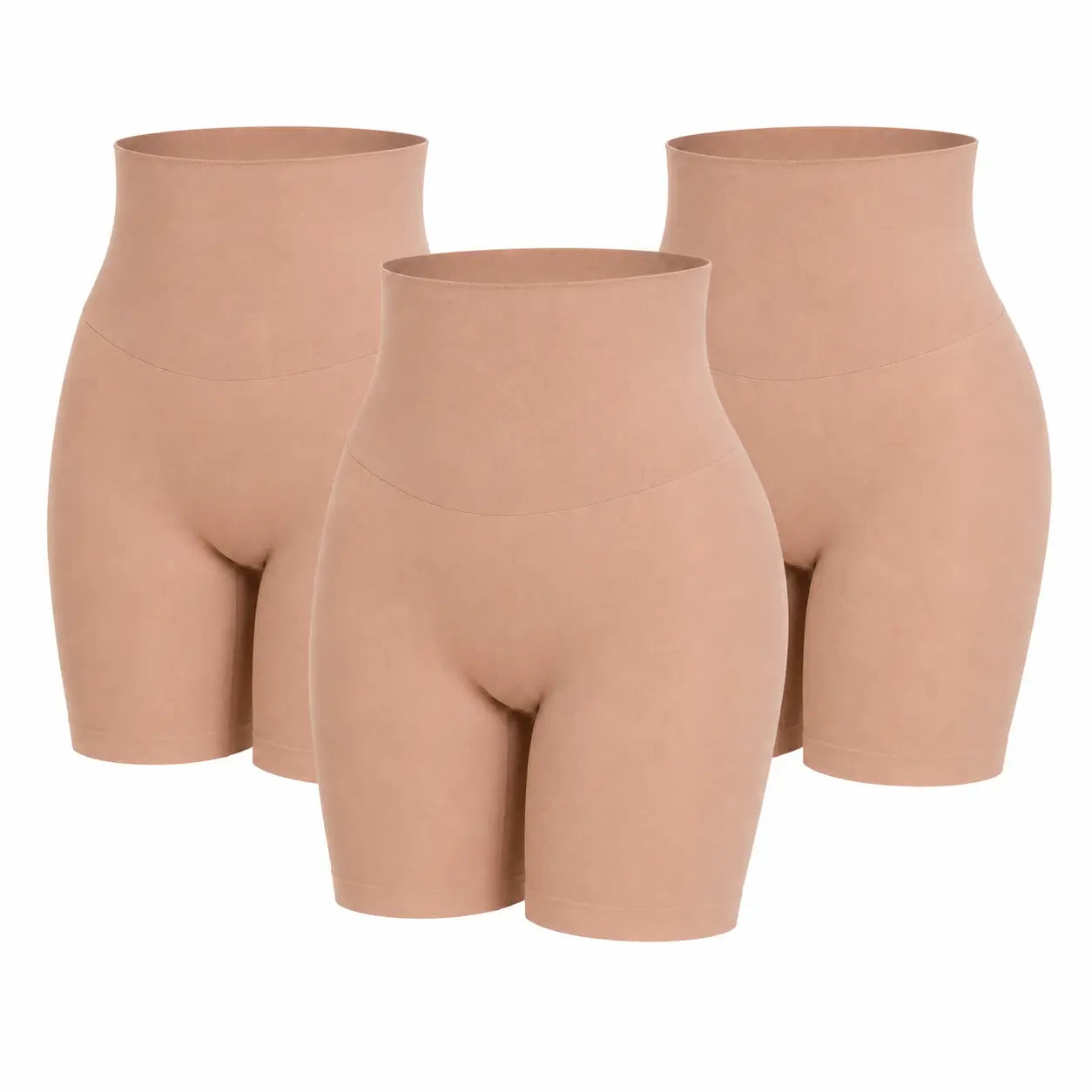 SilkTaille™ Short Gainant Invisible Taille Haute | Aplatissez le ventre, lissez les cuisses et sculptez votre silhouette en 10 secondes !