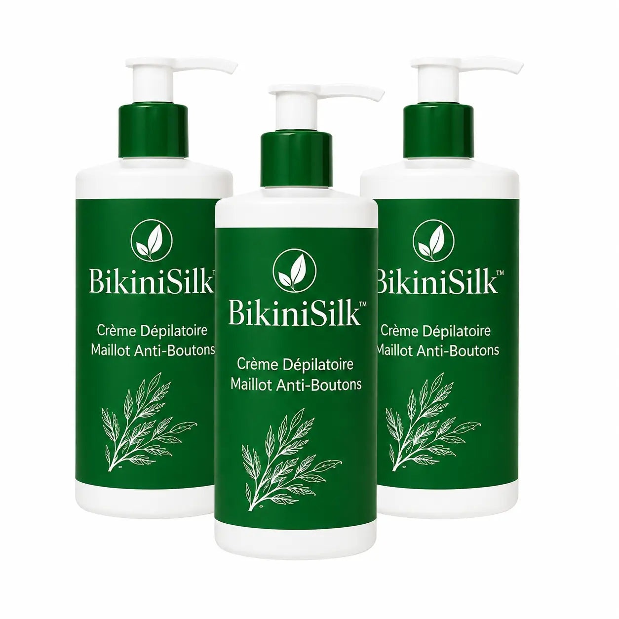 BikiniSilk™ Crème Dépilatoire Maillot Anti-Boutons | Dites adieu aux boutons de rasage disgracieux du maillot à 95 % en 7 jours !