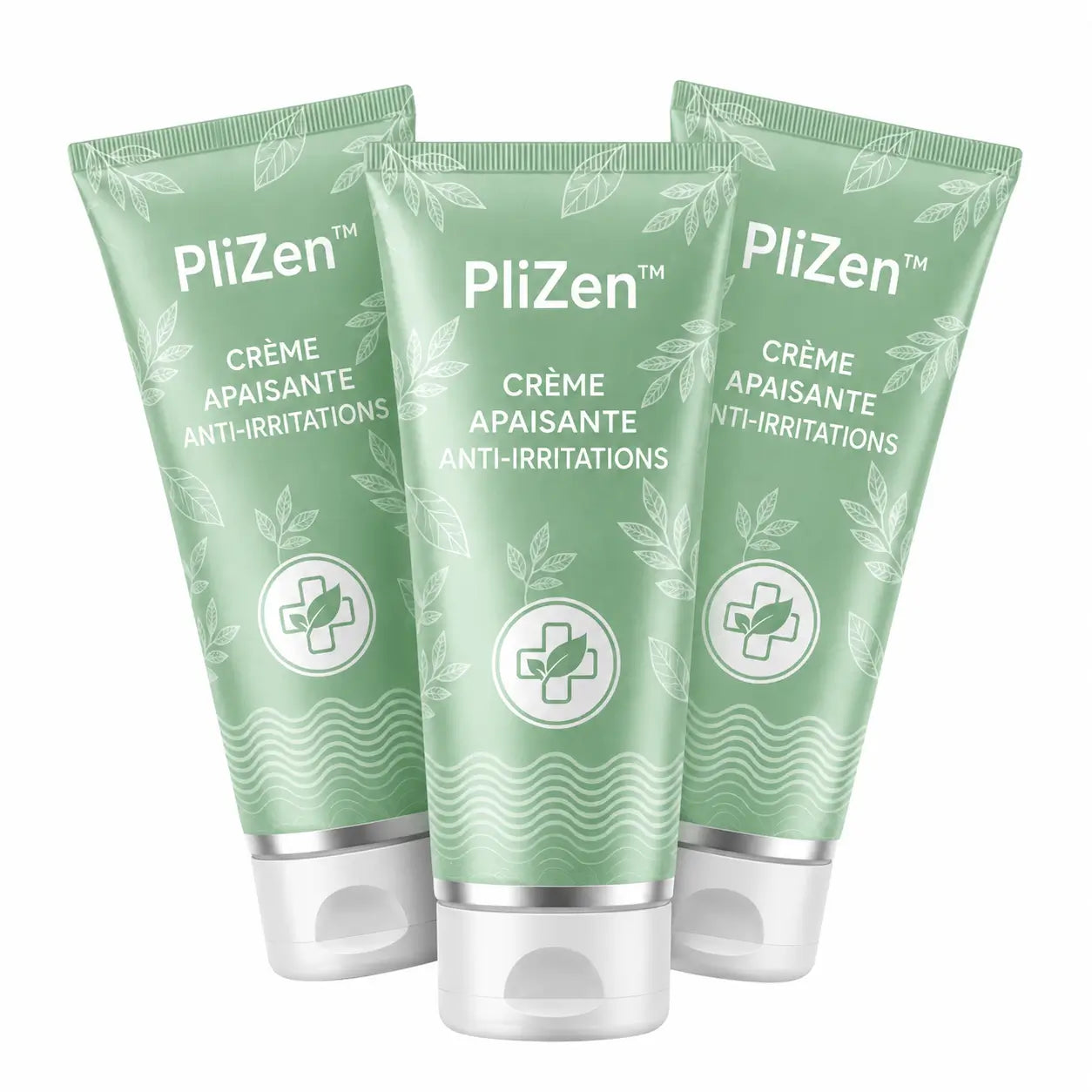 PliZen™ Crème Apaisante Anti-Irritations | Élimine 98 % des éruptions cutanées en 7 jours !