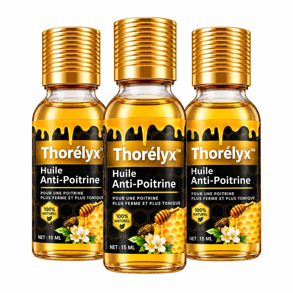 Thorélyx™ Huile Anti-Poitrine | Réduit la Poitrine chez les Hommes en 7 Jours, Sans Chirurgie!
