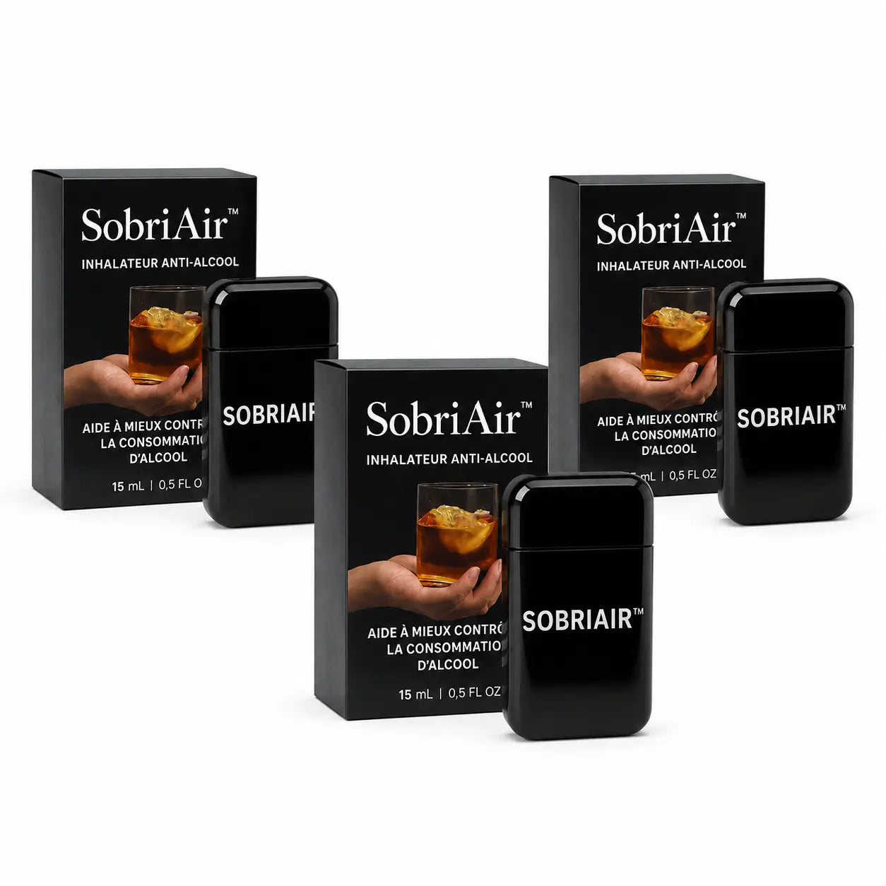 SobriAir™ Inhalateur Anti-Alcool | Stoppe les envies en 7 jours – sans médicaments, sans effort!