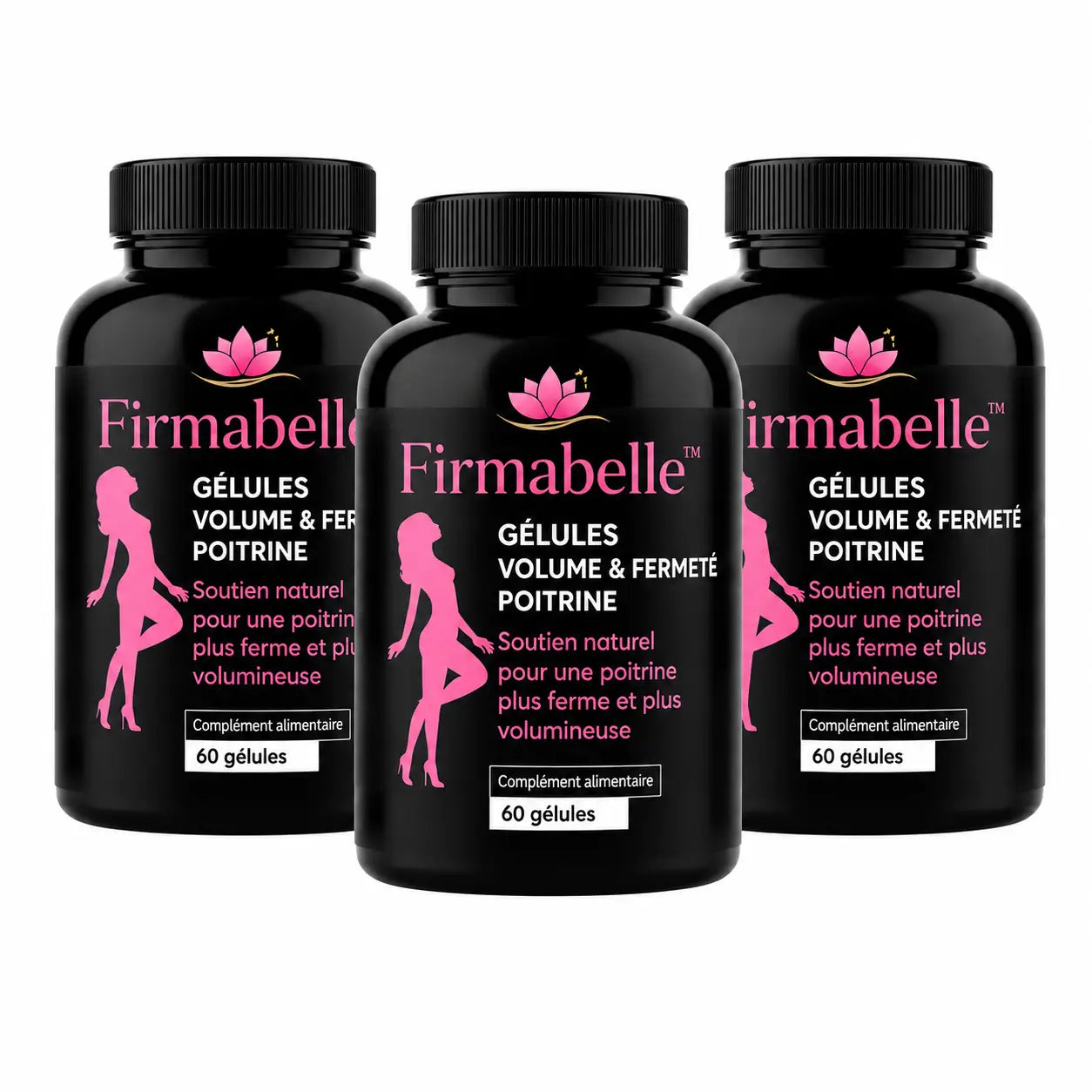 Firmabelle™ Gélules Volume & Fermeté Poitrine | Jusqu'à 3 cm de plus de volume mammaire — en seulement 7 jours !