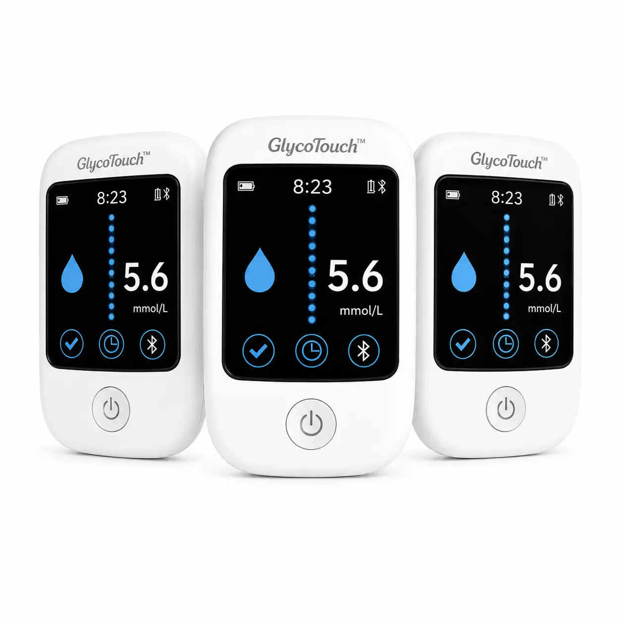 GlycoTouch™ Moniteur Sans Aiguille | Oubliez les piqûres, posez votre doigt et contrôlez votre glycémie en 5 secondes sans douleur !