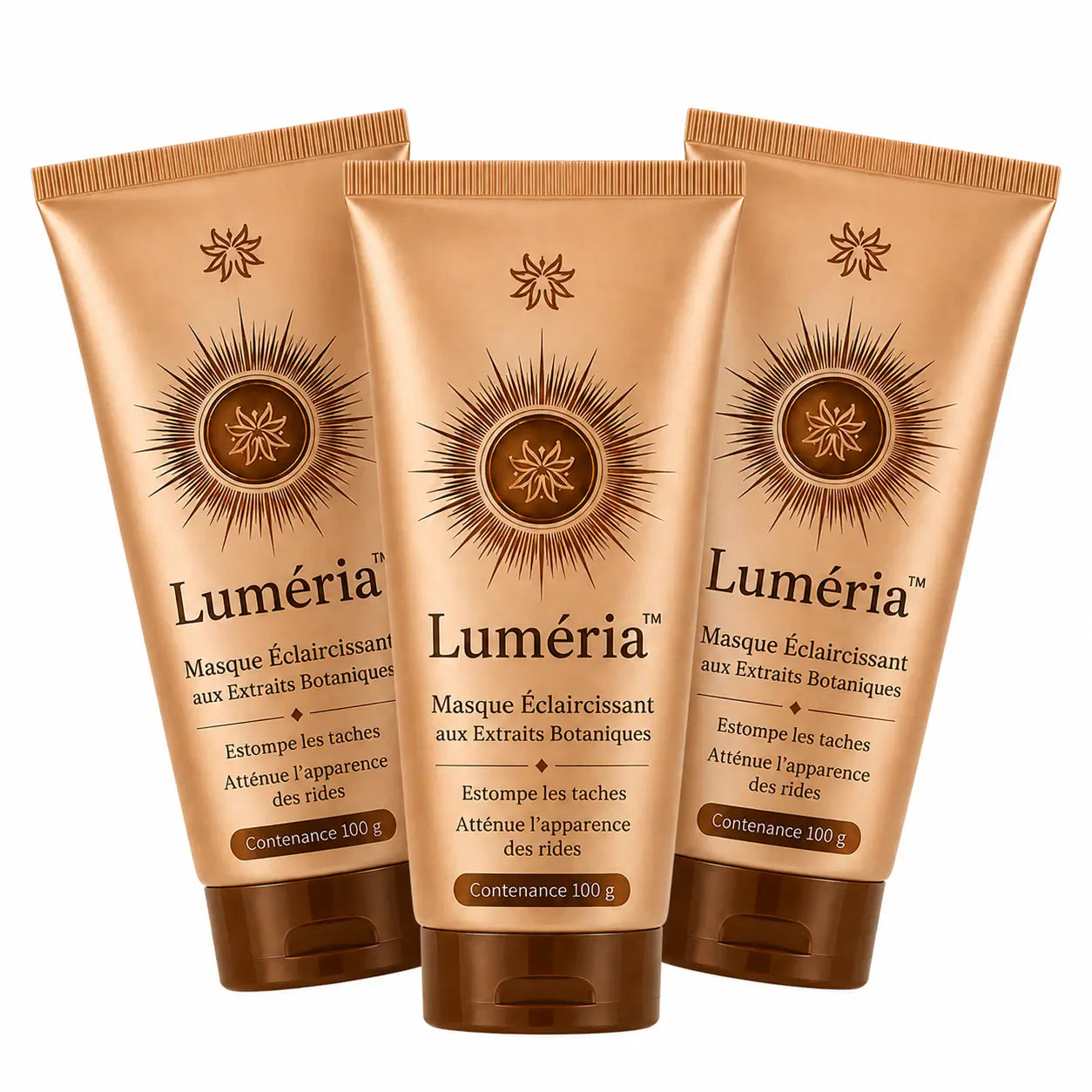 Luméria™ Masque Éclaircissant aux Extraits Botaniques | Efface les taches brunes en 10 minutes par jour!