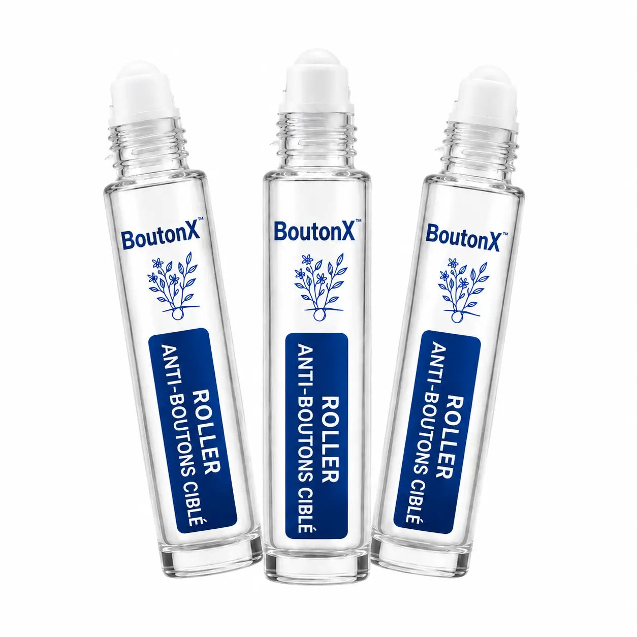 BoutonX™ Roller Anti-Boutons Ciblé | Supprime les boutons visibles et retrouvez une peau nette sans rendez-vous dermatologue !