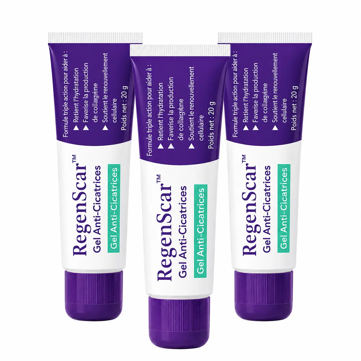 RegenScar™ Gel Anti-Cicatrices | Réduisez l’apparence des cicatrices, vergetures et marques d’acné sans laser !