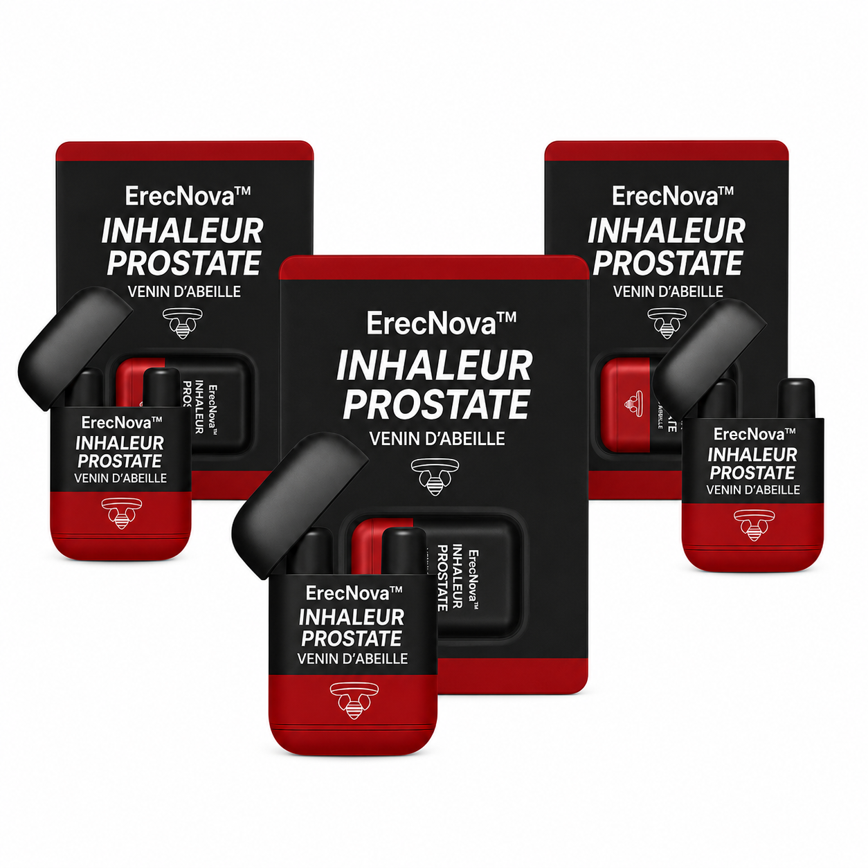 ErecNova™ Inhaleur Prostate au Venin d’Abeille | Retrouvez une érection dure comme du béton en 3 minutes!