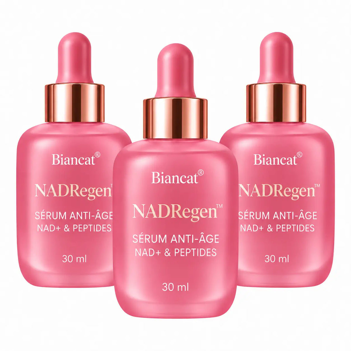 NADRegen™ Sérum Anti-Âge NAD+ & Peptides | Lissez les rides, raffermissez la peau et retrouvez un visage visiblement plus jeune !