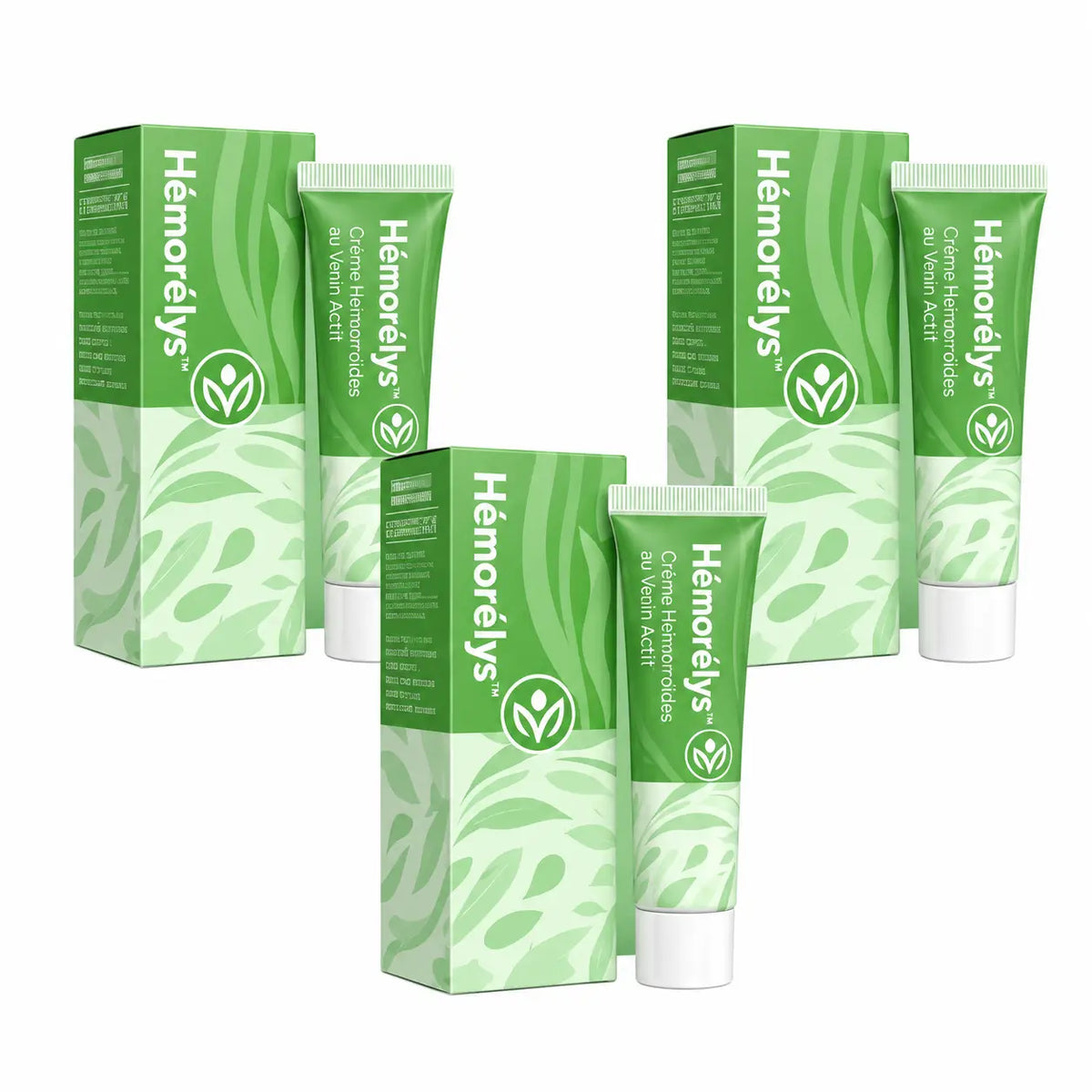 Hémorélys™ Crème Hémorroïdes au Venin Actif | Éliminez la douleur et le gonflement dès la première application !