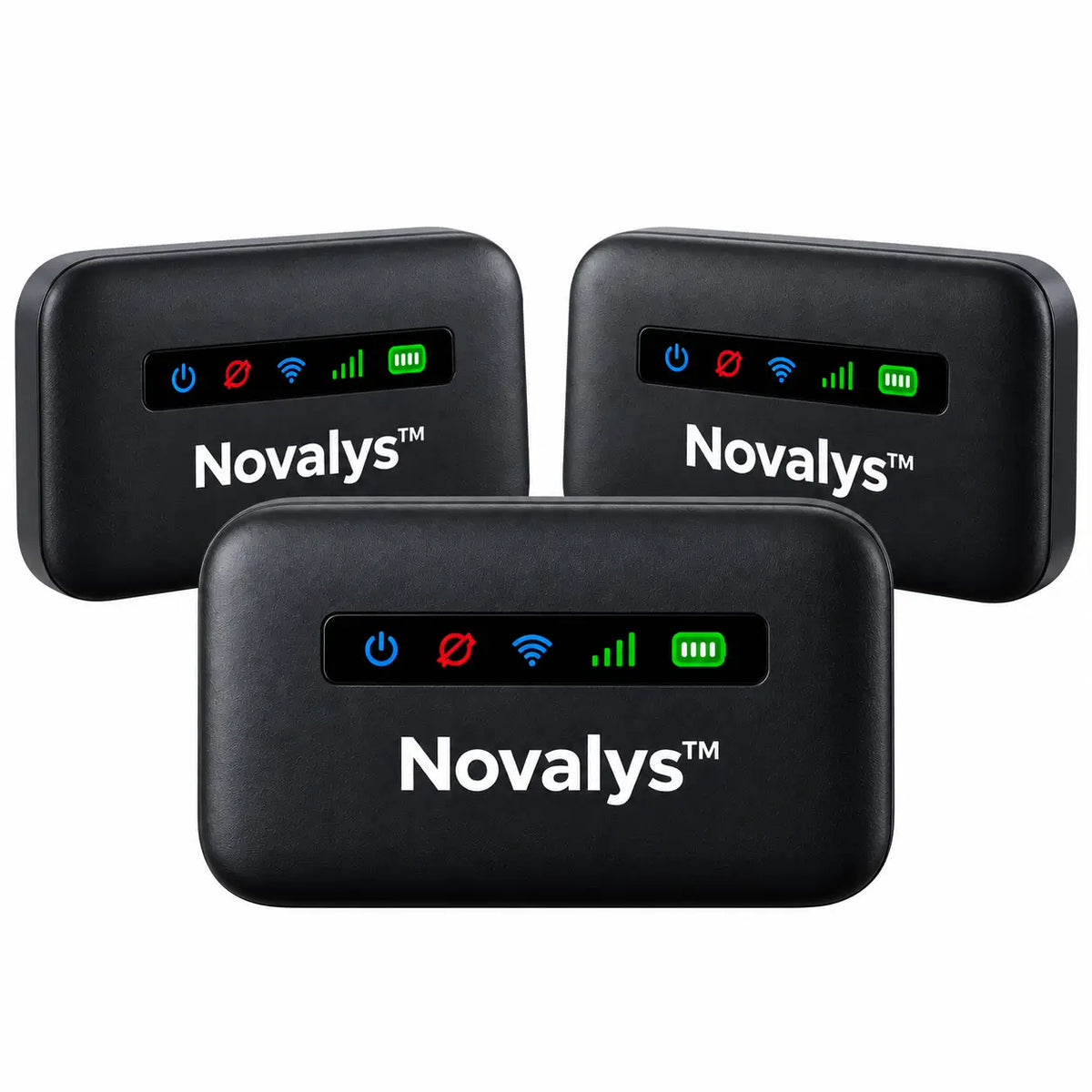 Novalys™ Routeur WiFi Mondial | Internet 4G/5G dans 196 pays en 5 secondes chrono, sans surcoût !