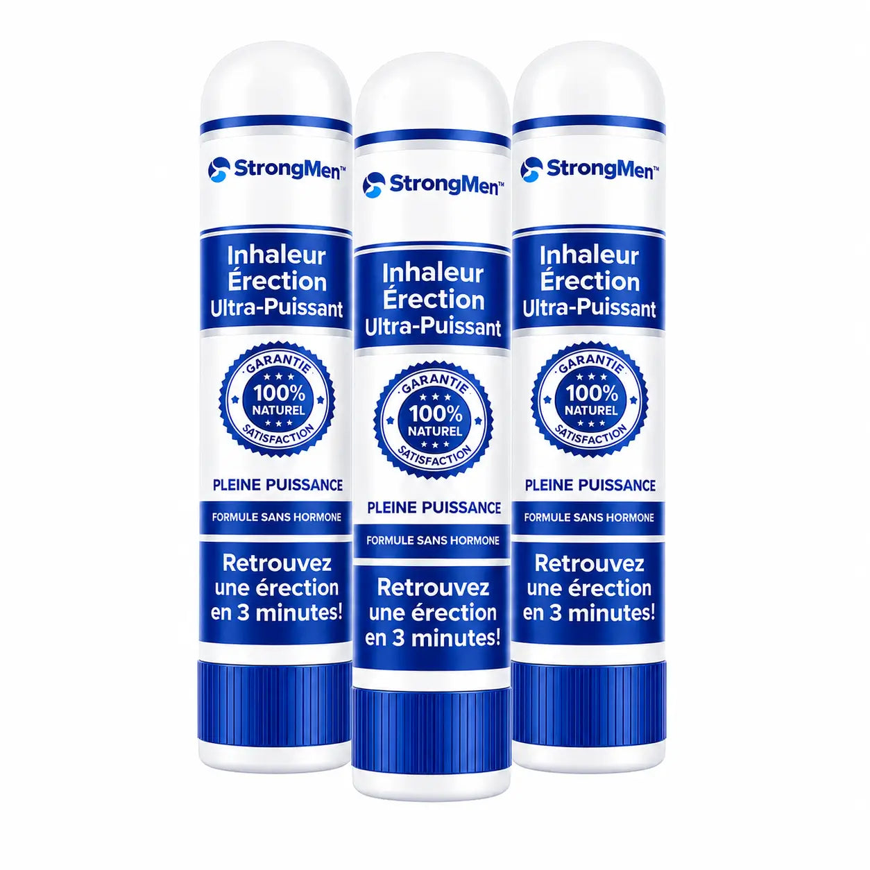 StrongMen™ Inhaleur Érection Ultra-Puissant | Retrouvez une érection dure comme la pierre en 3 minutes !