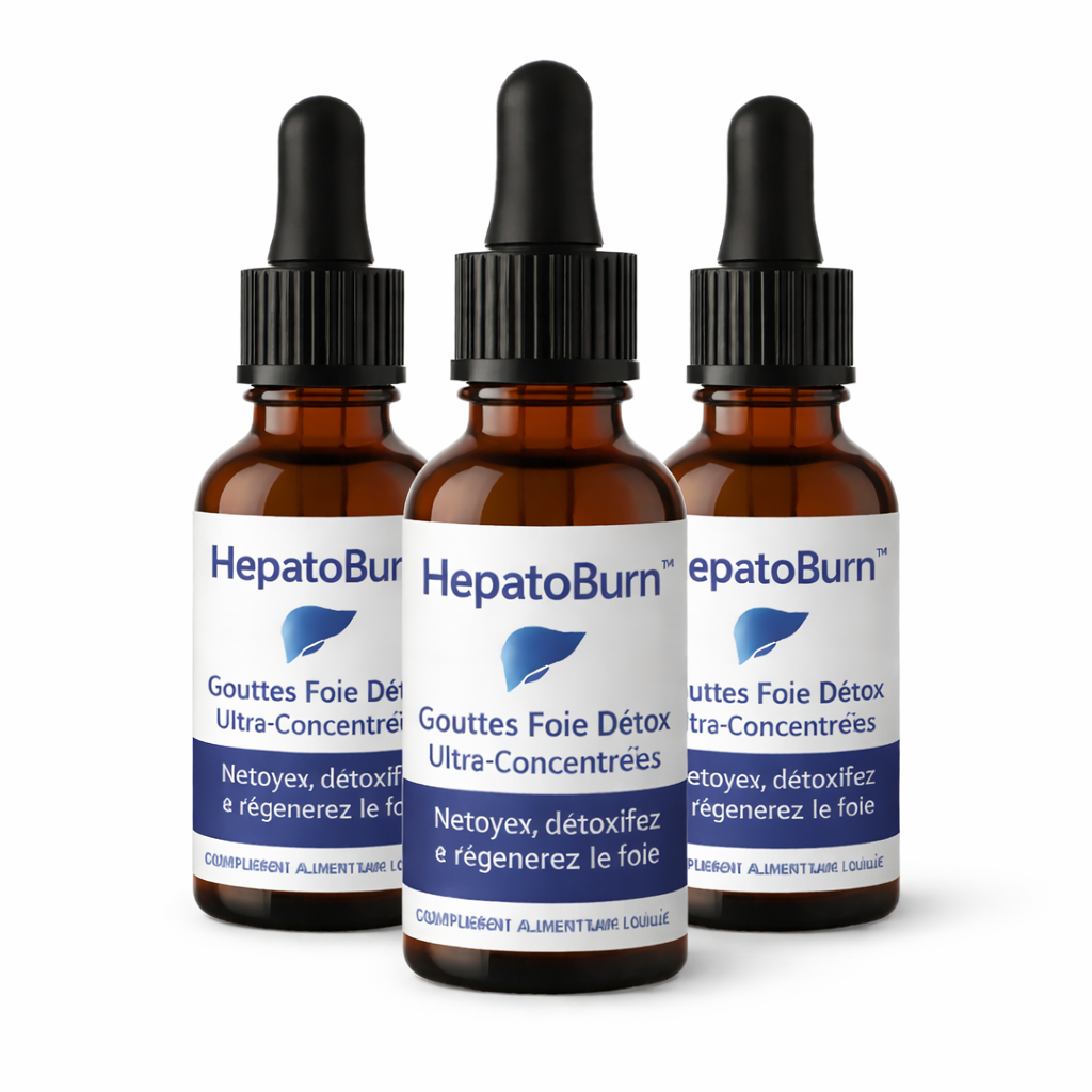 HepatoBurn™ Gouttes Foie Détox Ultra-Concentrées | Décrassez votre foie et déclenchez une perte de 5 kg en 7 jours !
