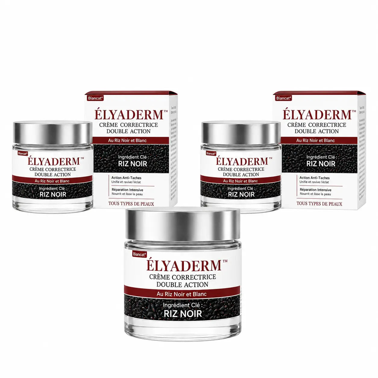 Élyaderm™ Crème Correctrice Double Action | Faites disparaître vos imperfections cutanées en seulement 7 jours !