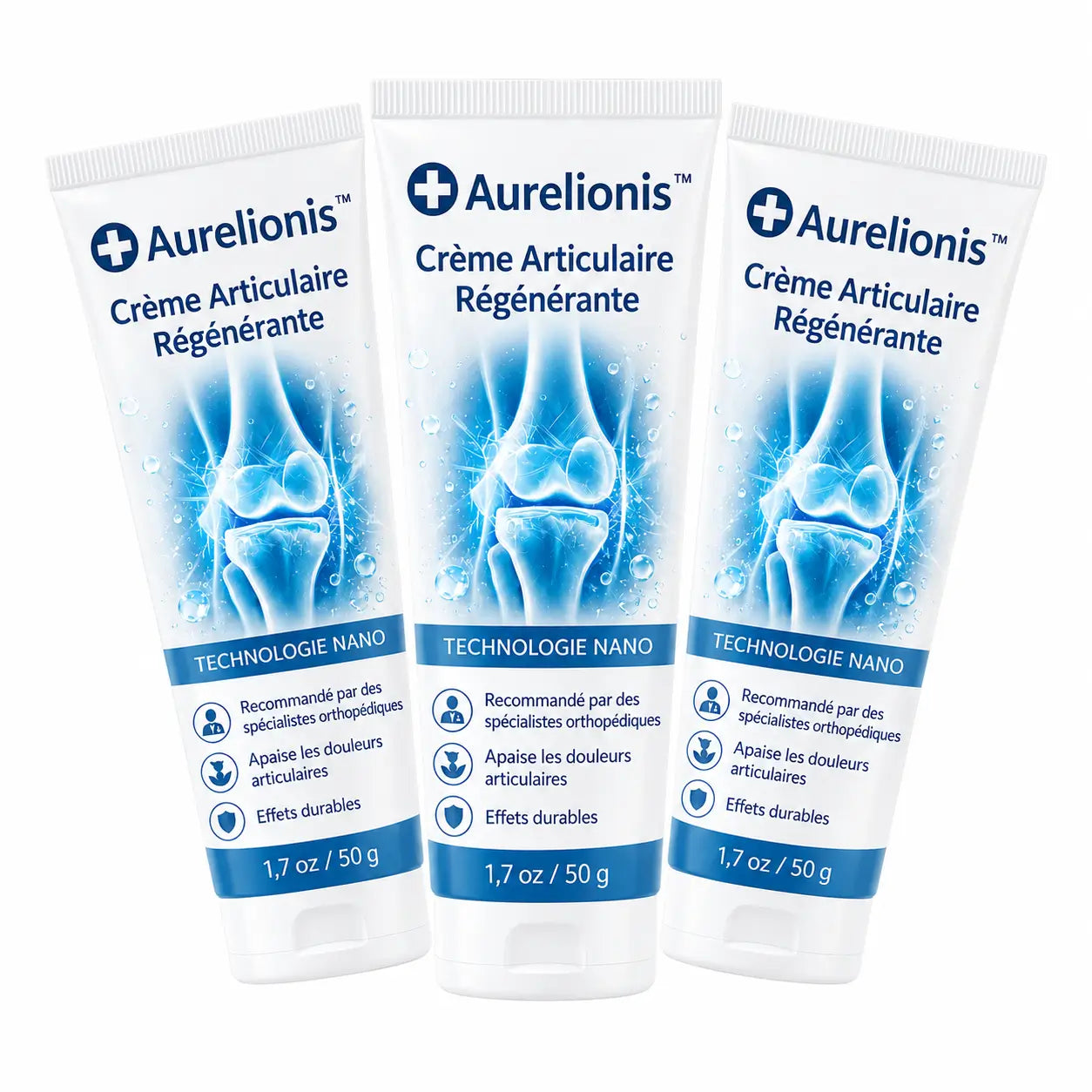 Aurelionis™ Crème Articulaire Régénérante | Éliminez jusqu’à 97 % de vos douleurs articulaires en seulement 4 jours !